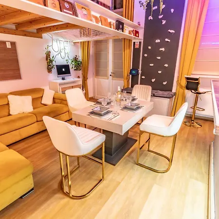 Luxe & Haven - Jacuzzi, Sauna, Steam, Private Parking Appartement *