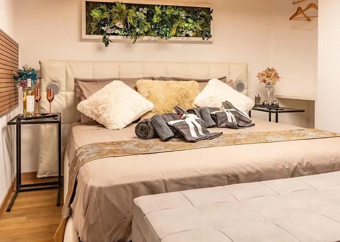 Apartment Luxe & Haven - Jacuzzi, Sauna, Steam, Private Parking *