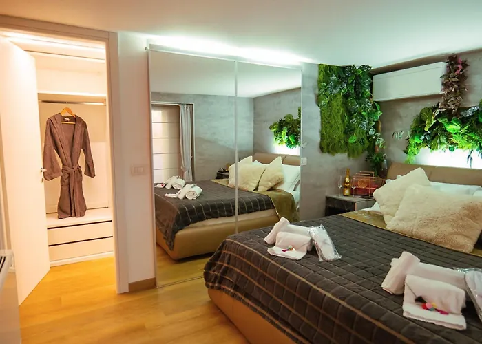 Apartment Luxe & Haven - Jacuzzi, Sauna, Steam, Private Parking