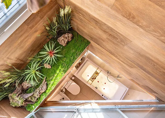 アパート Haven Loft - Private Spa, Parking & Jacuzzi